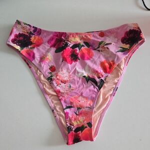 Victoria's Secret Pink Floral Bikini Bottom